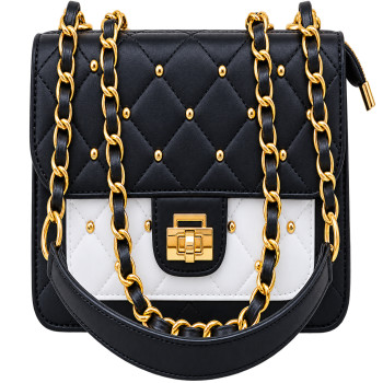 Exclusive Womens Venity Bag Black & White Colour
