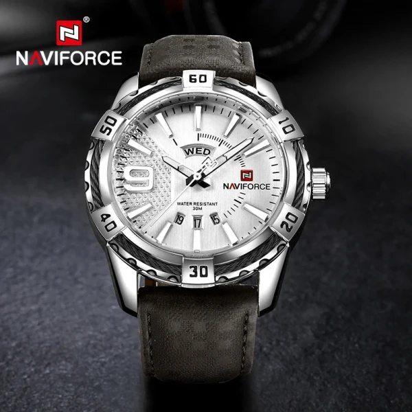 Naviforce 9117 L – Silver