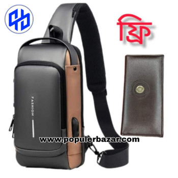 WATERPROOF LOCKABLE BAG MIXED COLORS FREE WALLET INCLUDED WITH THE FASHION BAG