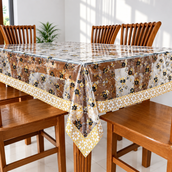 Floral PVC Table Cover