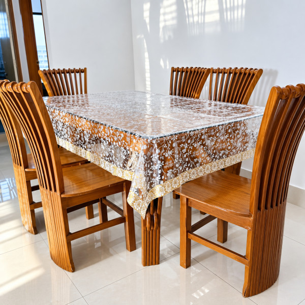 Premium Floral PVC Table Cover
