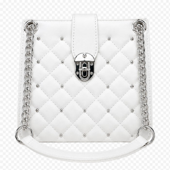 Square Shape Trendy Handbag White Colour